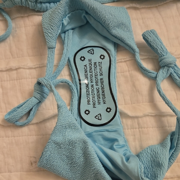 Rusty Aqua Triangle Bikini Set - Picture 7 of 8